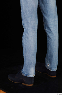 Alessandro Katz black shoes blue jeans calf casual dressed 0004.jpg